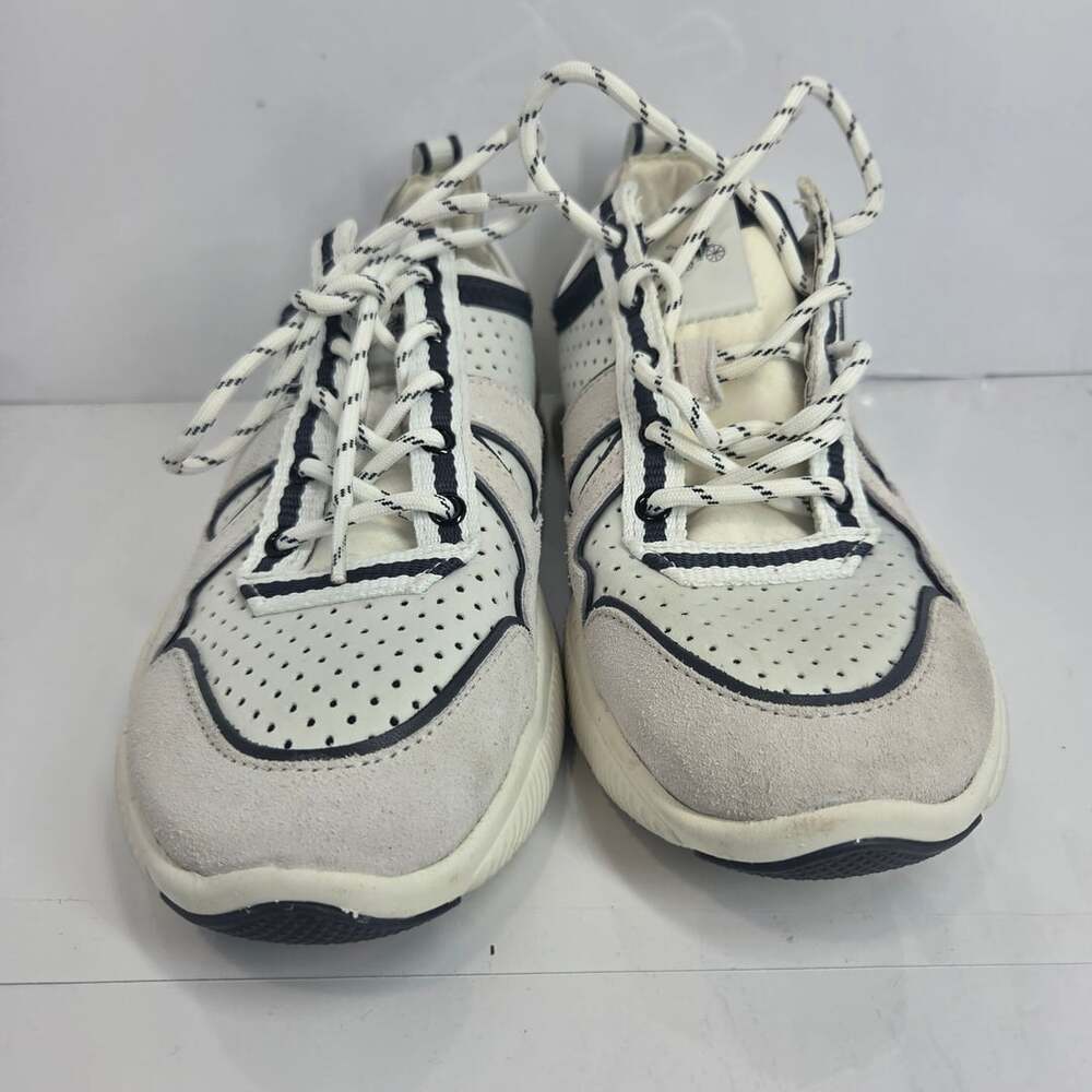 Coach Citysole Neo Runner G5143 Size 9B White Suede Mesh Sneakers